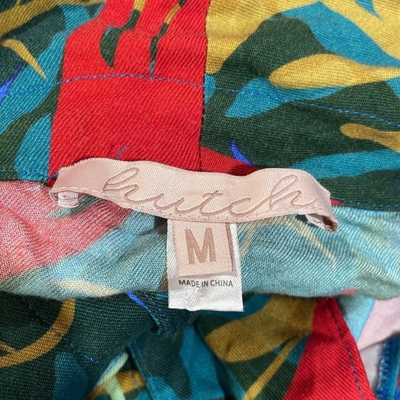 Hutch Tropical Print Maxi Dress - Blue and Red - Picture 3 of 12